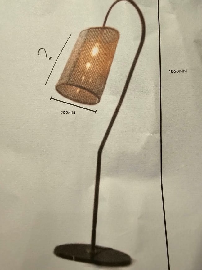 Arc floor lamp