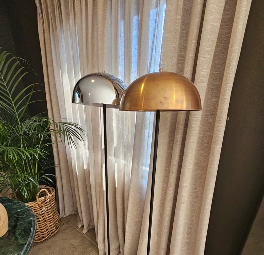 Dome floor lamps