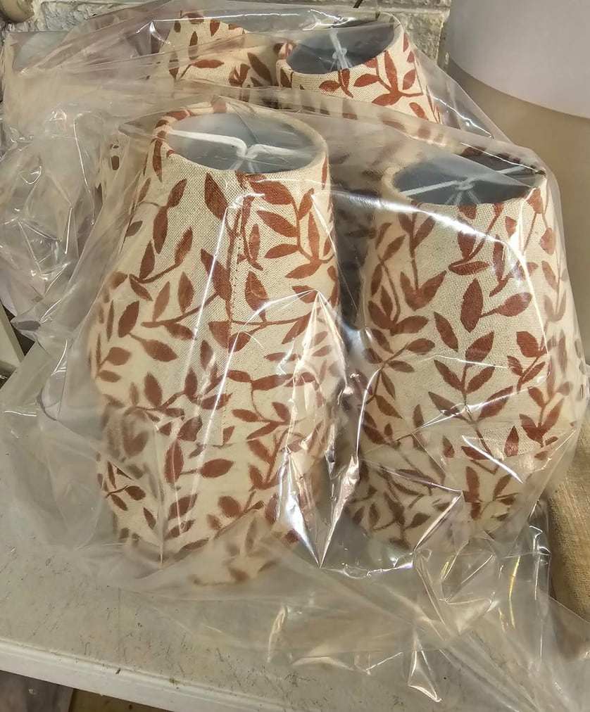 Printed fabric shades