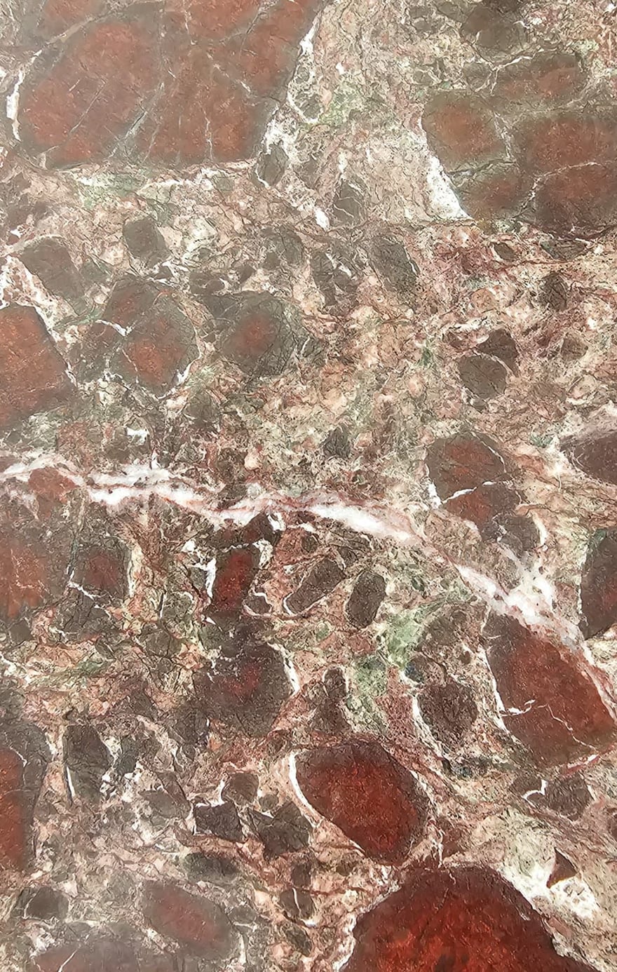 Red marble