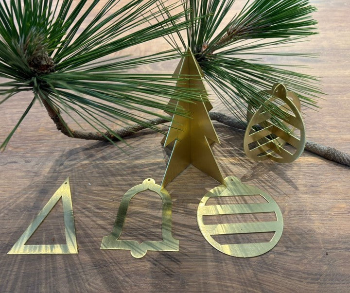 Brass Christmas Decorations