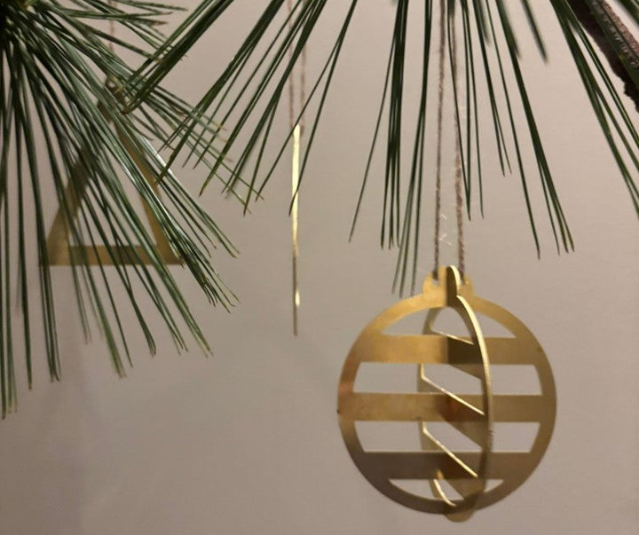 Brass Christmas Decorations